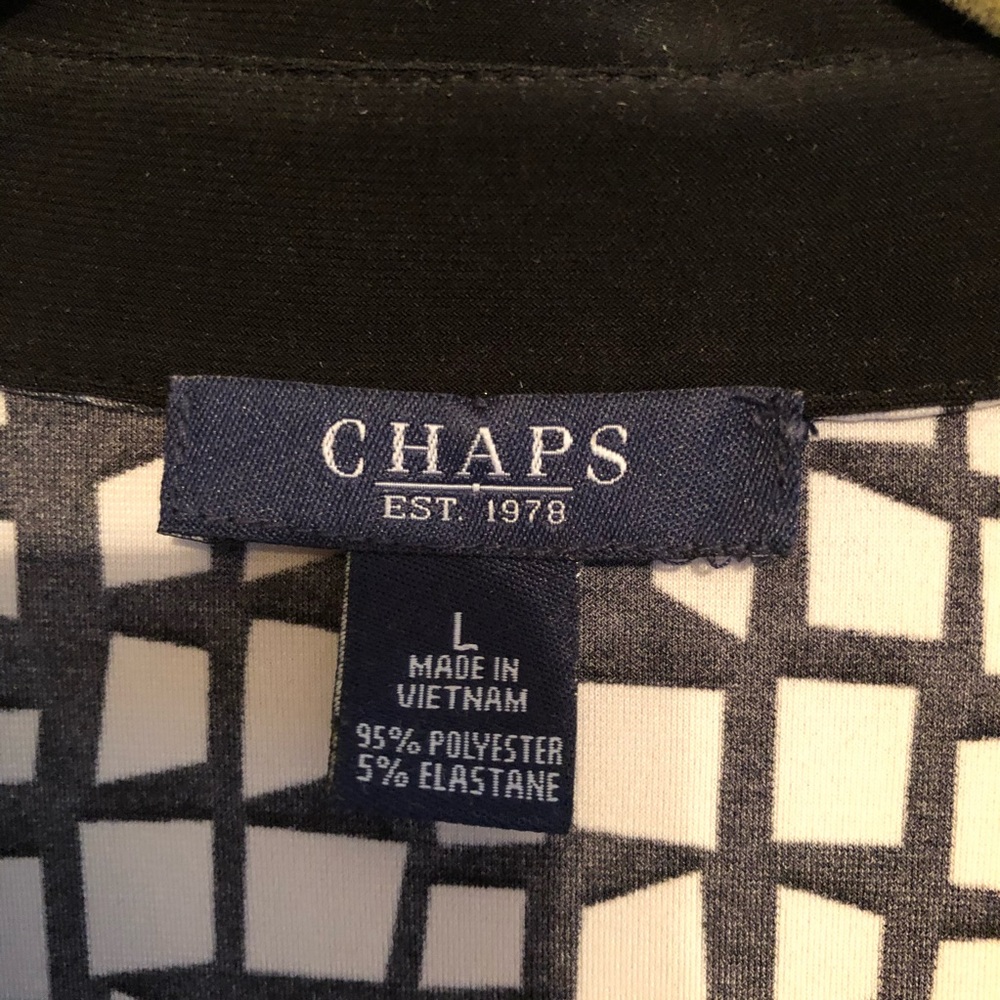 Chaps Check Dress - Picture 2 of 3